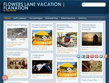 Tablet Screenshot of flowerslane.com